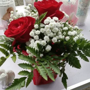 arranjo com rosas – presente especial