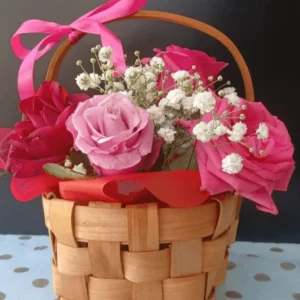 arranjo com rosas – regalo especial de aniversário