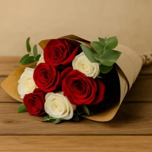 bouquet de 9 rosas vermelhas – cor à sua escolha (2)