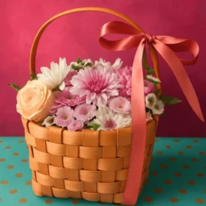 cesta floral