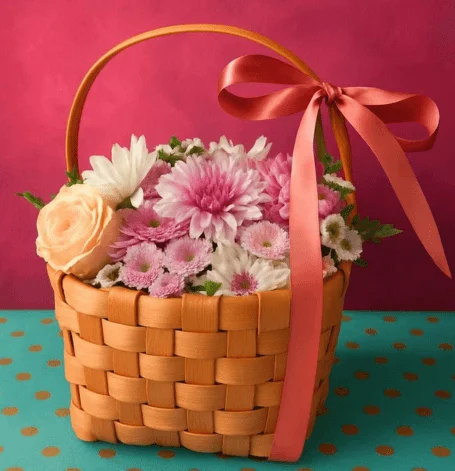 cesta floral cesta floral